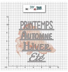 DIY & CIE DIY & CIE SAISONS DIE SET