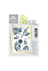 L'ENCRE ET L'IMAGE L'ENCRE ET L'IMAGE LES ENFANDISES COUP DE VENT CHEZ LES GNOMES A6 CLEAR STAMP SET