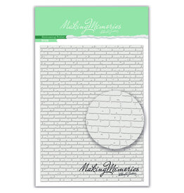 BASIC CREA BASIC CREA MY PRETTY LITTLE HOUSE BRICK EMBOSSING FOLDER
