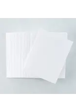 PHOTOPLAY PAPER SPELLBINDERS TOP FOLD WHITE A2 CARD BASES 25/PACK