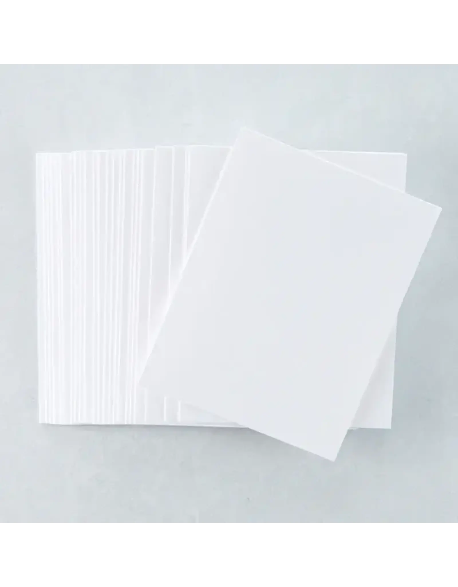PHOTOPLAY PAPER SPELLBINDERS TOP FOLD WHITE A2 CARD BASES 25/PACK
