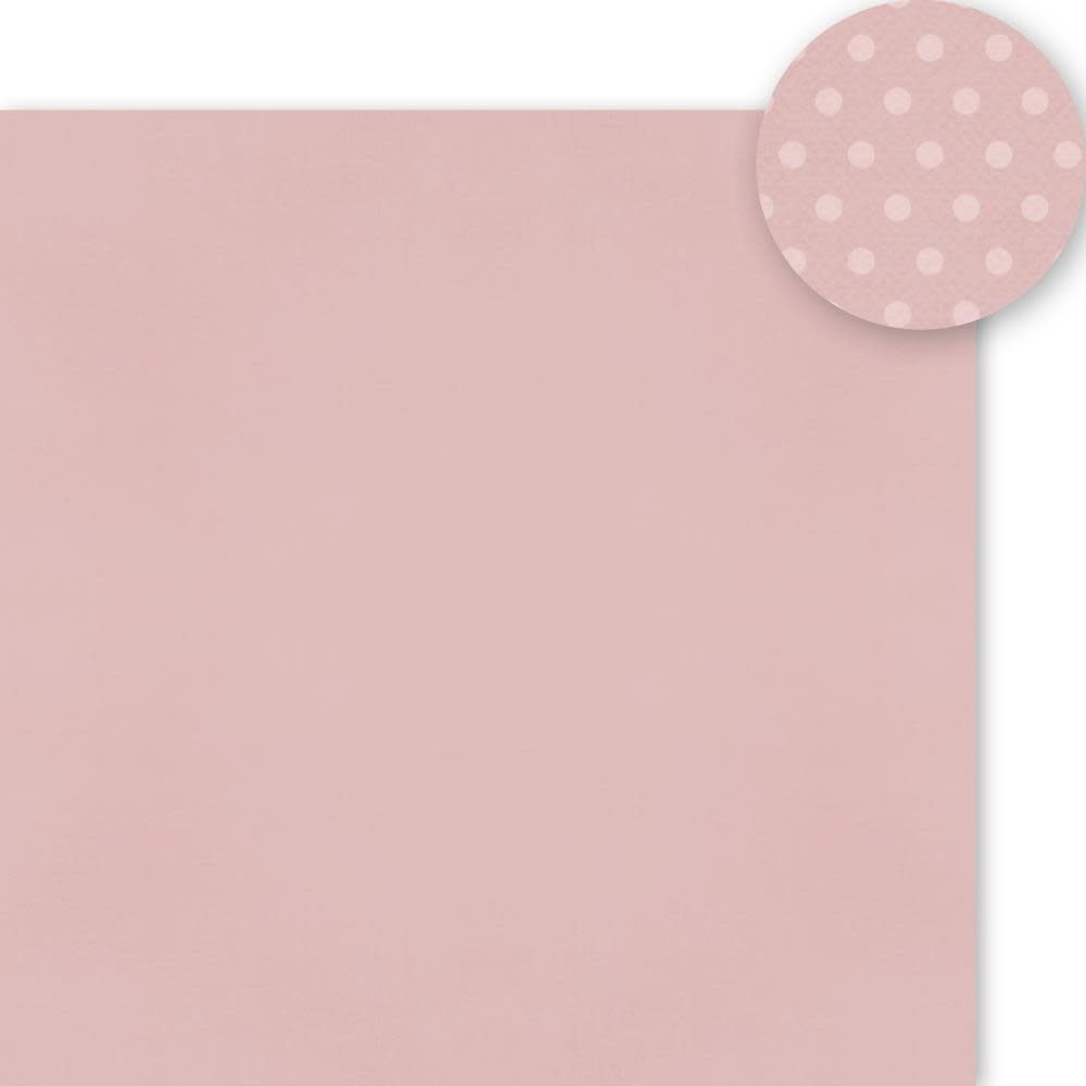 SIMPLE STORIES SIMPLE STORIES COLOR VIBE DUSTY ROSE CARDSTOCK 12''X12''