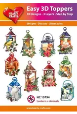 HEARTY CRAFTS HEARTY CRAFTS LANTERN + ANIMALS EASY 3D TOPPERS