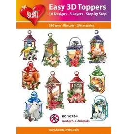 HEARTY CRAFTS HEARTY CRAFTS LANTERN + ANIMALS EASY 3D TOPPERS