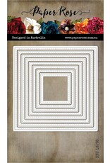 PAPER ROSE PAPER ROSE STITCHED SQUARES DIE