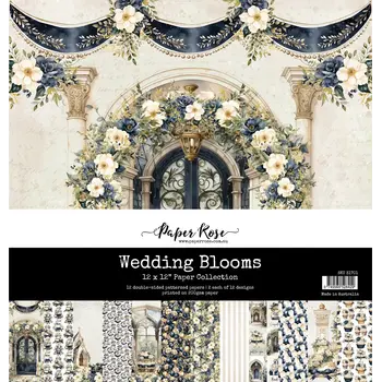 PAPER ROSE PAPER ROSE WEDDING BLOOMS 12x12 PAPER COLLECTION