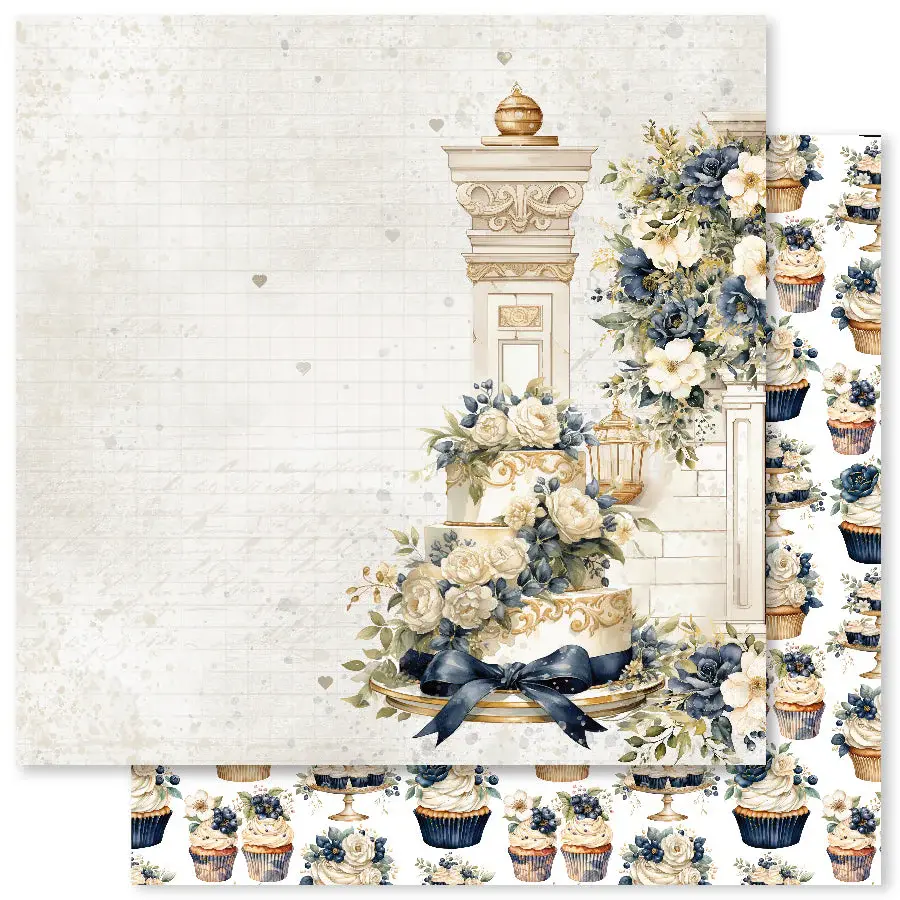 PAPER ROSE PAPER ROSE WEDDING BLOOMS 12x12 PAPER COLLECTION