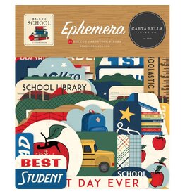 CARTA BELLA CARTA BELLA STEVEN DUNCAN BACK TO SCHOOL ICONS EPHEMERA DIE CUTS