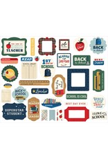 CARTA BELLA CARTA BELLA BACK TO SCHOOL ICONS EPHEMERA DIE CUTS
