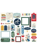 CARTA BELLA CARTA BELLA STEVEN DUNCAN BACK TO SCHOOL FRAMES & TAGS DIE-CUTS