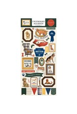 CARTA BELLA CARTA BELLA STEVEN DUNCAN BEST IN SHOW 6x13 CHIPBOARD ACCENTS