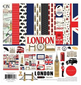 CARTA BELLA CARTA BELLA LONDON 12x12 COLLECTION KIT