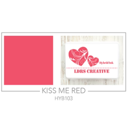 LDRS CREATIVE LDRS CREATIVE KISS ME RED HYBRID INK PAD