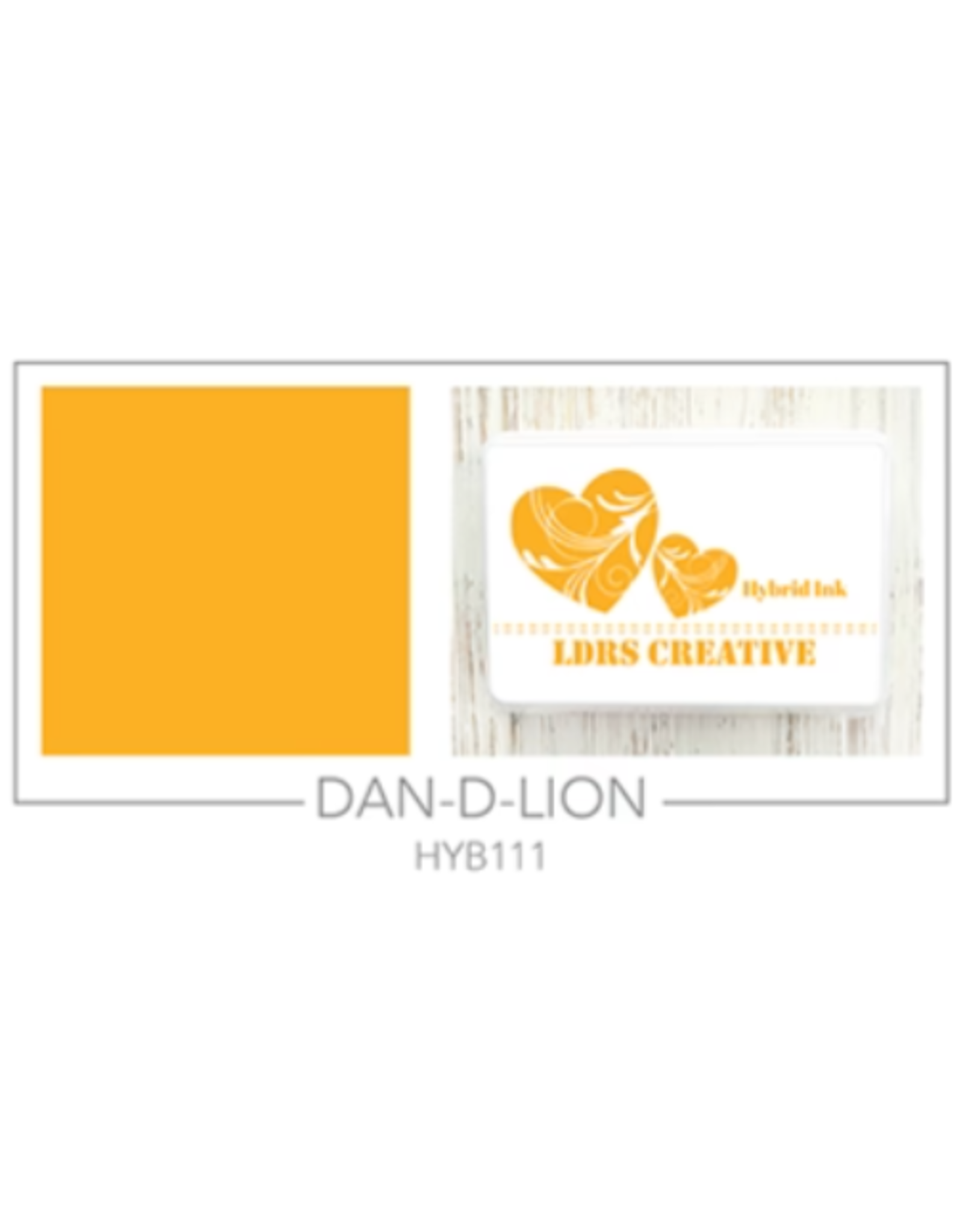 LDRS CREATIVE LDRS CREATIVE DAN-D-LION HYBRID INK PAD