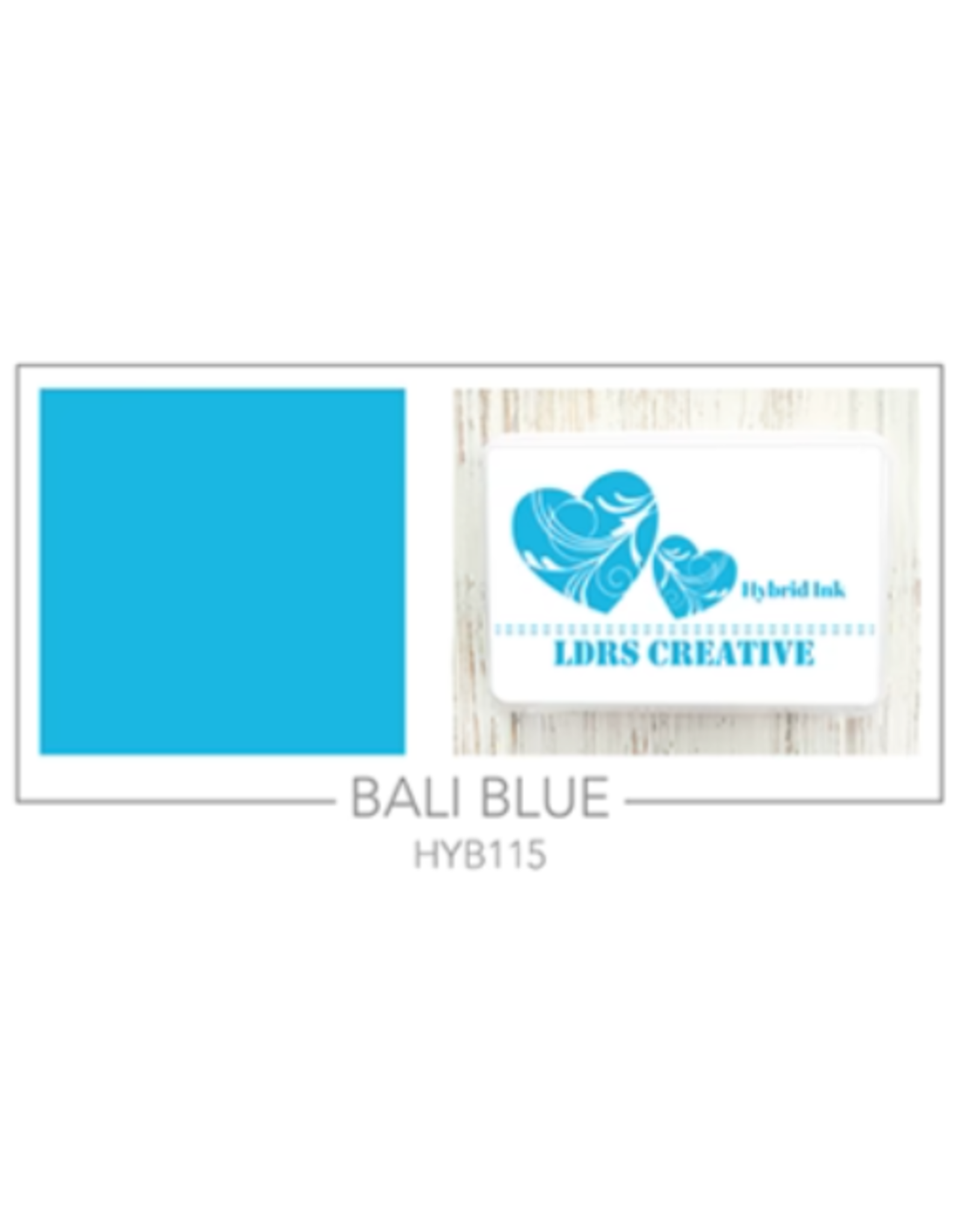 LDRS CREATIVE LDRS CREATIVE BALI BLUE HYBRID INK PAD