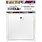 RANGER RANGER DINA WAKLEY MEDIA 3" SQUARE TAGS WITH HOLES 20PK