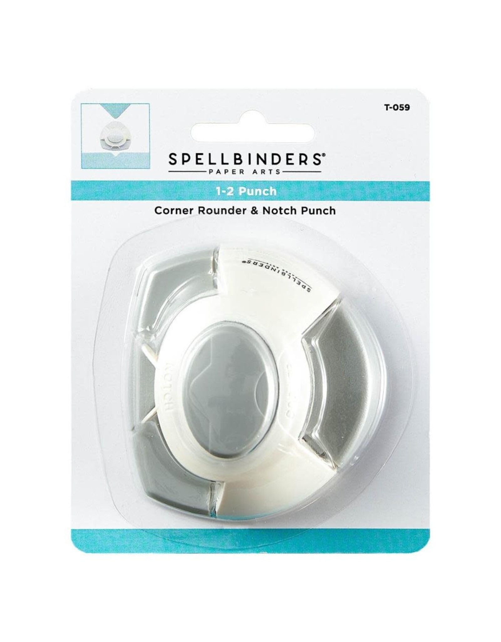 SPELLBINDERS CORNER ROUNDER & NOTCH PUNCH Scrapbook Centrale