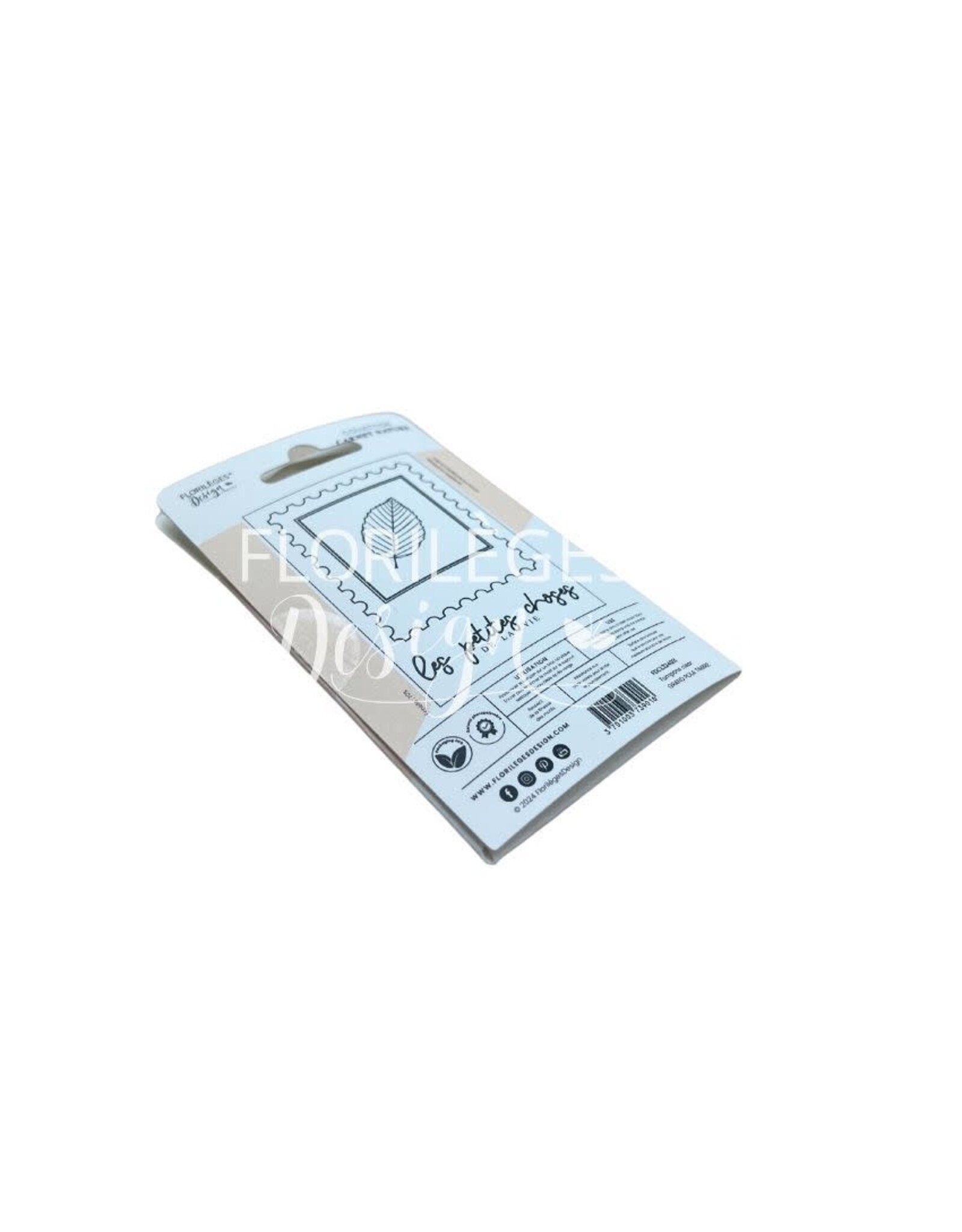 FLORILEGES DESIGNS FLORILÈGES DESIGN COLLECTION CARNET NATURE GRAND POLA TAMPONS CLEAR STAMP SET
