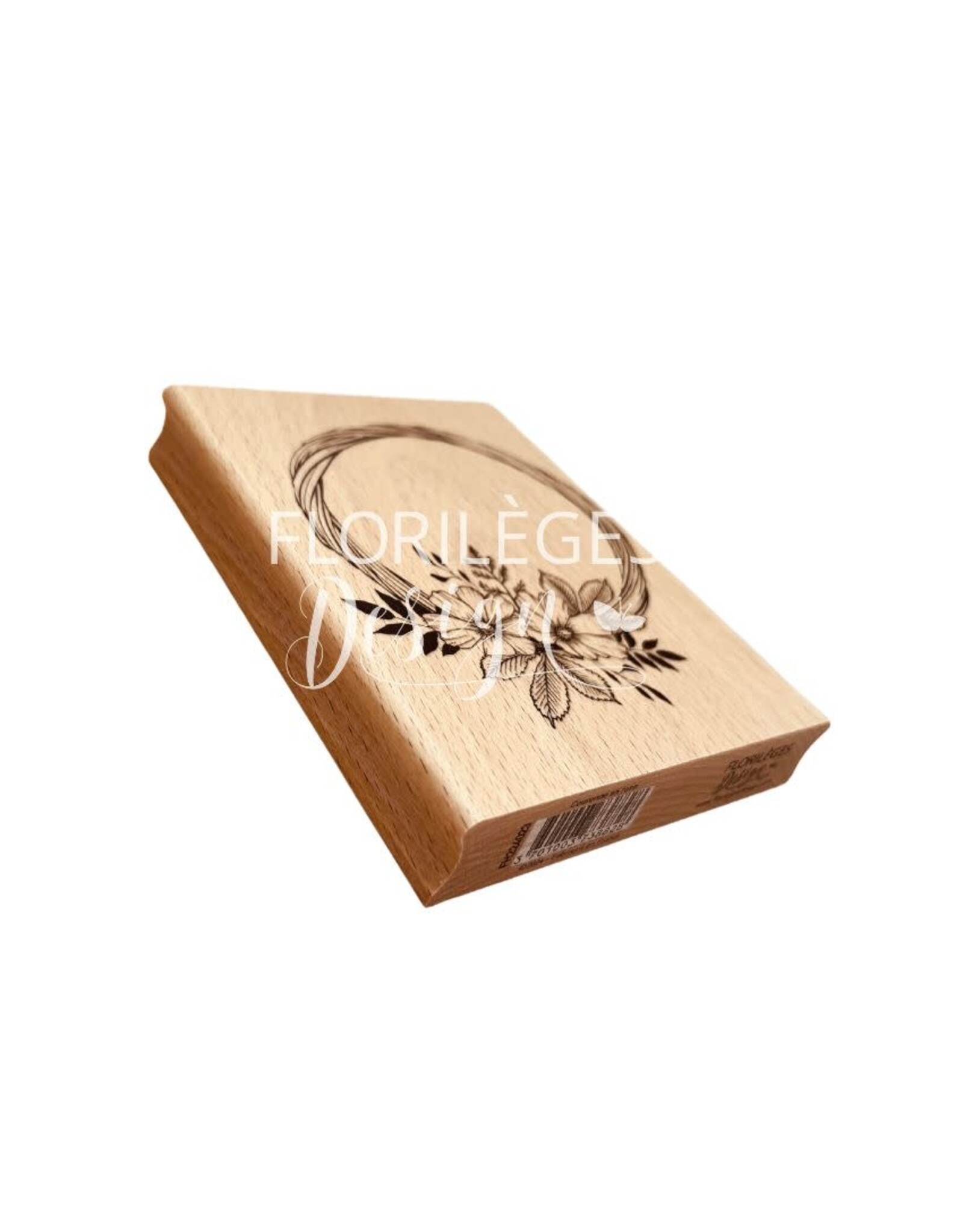 FLORILEGES DESIGNS FLORILÈGES DESIGN COLLECTION CARNET NATURE COURONNE EN ROTIN TAMPONS BOIS