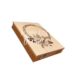 FLORILEGES DESIGNS FLORILÈGES DESIGN COLLECTION CARNET NATURE COURONNE EN ROTIN TAMPONS BOIS