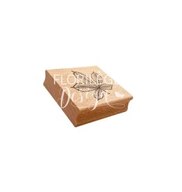 FLORILEGES DESIGNS FLORILÈGES DESIGN COLLECTION CARNET NATURE FEUILLE D'AUTOMNE TAMPONS BOIS