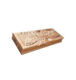 FLORILEGES DESIGNS FLORILÈGES DESIGN COLLECTION CARNET NATURE TROIS FEUILLETS TAMPONS BOIS