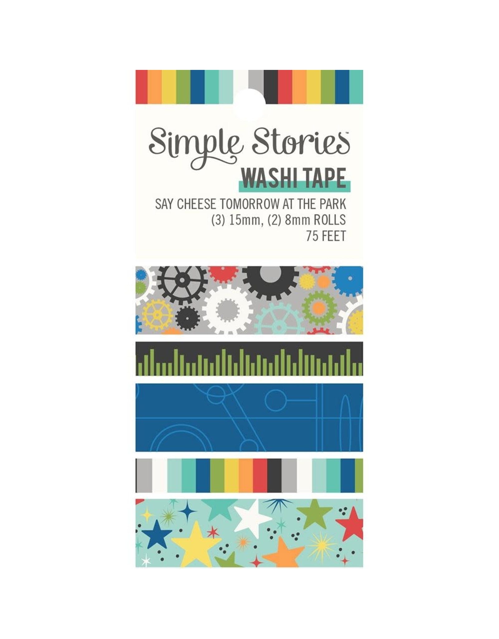 SIMPLE STORIES SIMPLE STORIES SAY CHEESE TOMORROW AT THE PARK WASHI TAPE