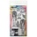 RANGER DYLUSIONS A DAY AT THE RACES DUO COUTURE COLLECTION CLEAR STAMP SET