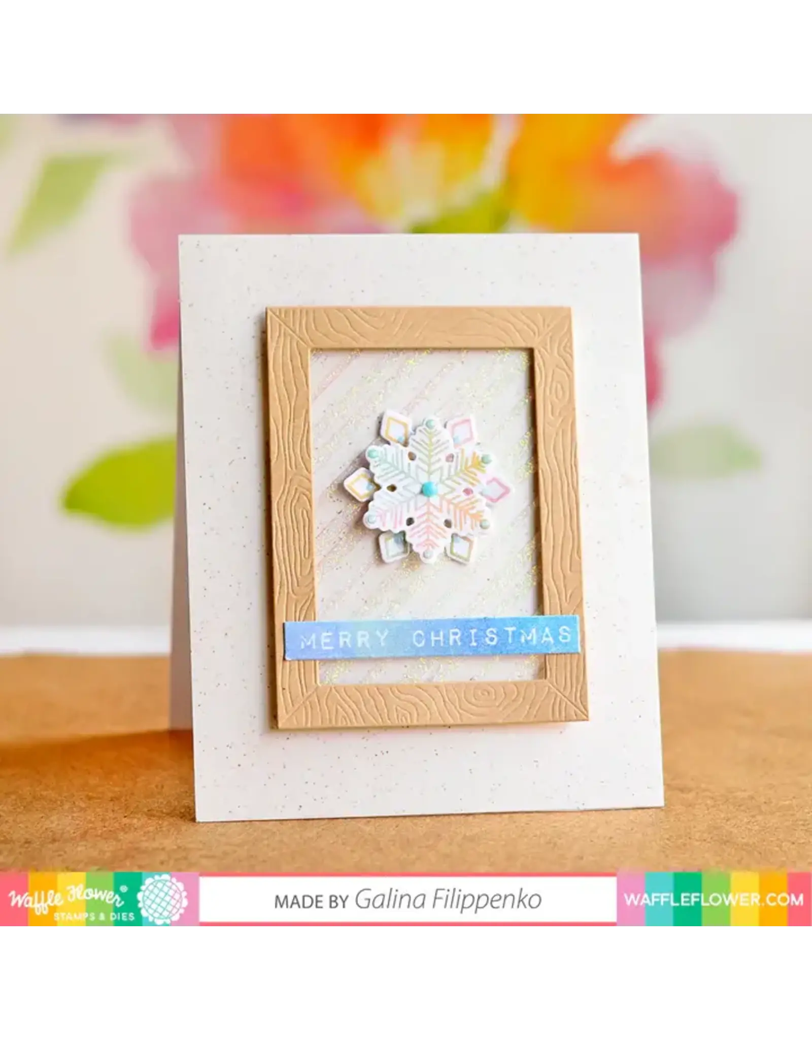 WAFFLE FLOWER WAFFLE FLOWER HOLIDAY STRIPES STENCIL