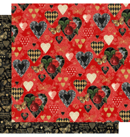 GRAPHIC 45 GRAPHIC 45 CURIOUSER & CURIOUSER JOYOUS POSSIBILITIES 12x12 CARDSTOCK