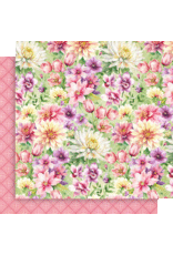 GRAPHIC 45 GRAPHIC 45 SEASON TO CELEBRATE SPRING FLORAL 12x12 CARDSTOCK