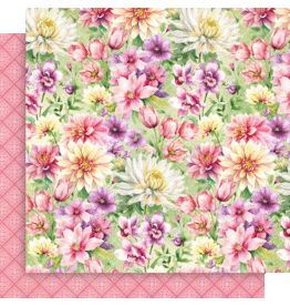 GRAPHIC 45 GRAPHIC 45 SEASON TO CELEBRATE SPRING FLORAL 12x12 CARDSTOCK