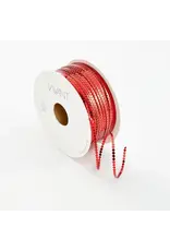 VIVANT VIVANT CIRCLE RED METALLIC CORD BY THE YARD