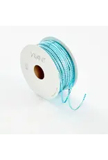 VIVANT VIVANT CIRCLE TEAL METALLIC CORD BY THE YARD
