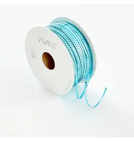 VIVANT VIVANT CIRCLE TEAL METALLIC CORD BY THE YARD