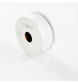 VIVANT VIVANT CIRCLE WHITE METALLIC CORD BY THE YARD
