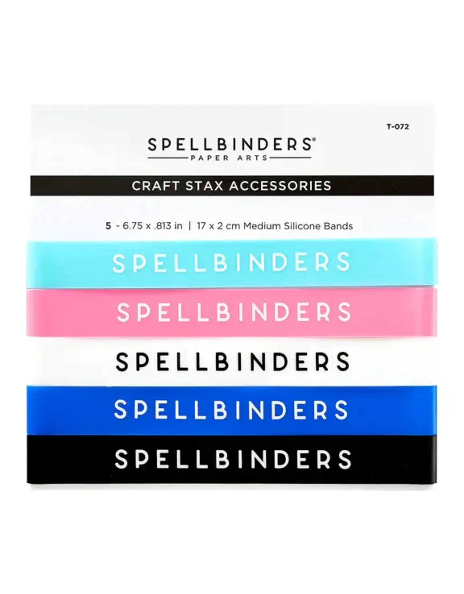 SPELLBINDERS SPELLBINDERS CRAFT STAX SILICONE BANDS MEDIUM