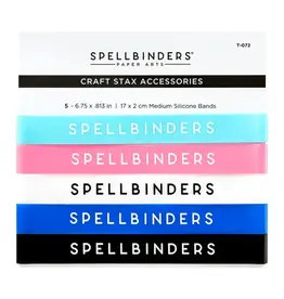 SPELLBINDERS SPELLBINDERS CRAFT STAX SILICONE BANDS MEDIUM