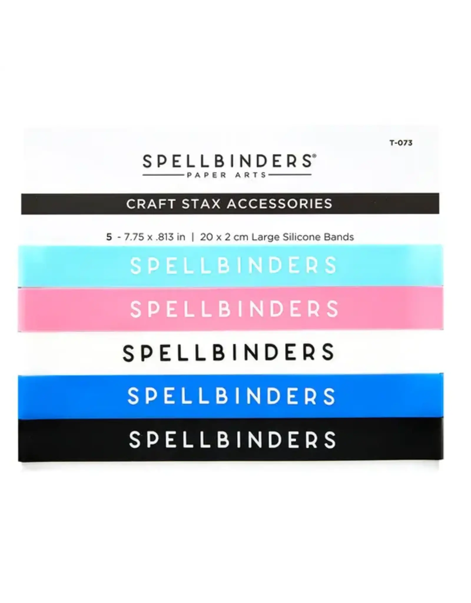 SPELLBINDERS SPELLBINDERS CRAFT STAX SILICONE BANDS LARGE