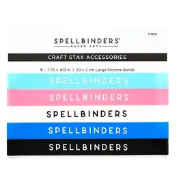 SPELLBINDERS SPELLBINDERS CRAFT STAX SILICONE BANDS LARGE