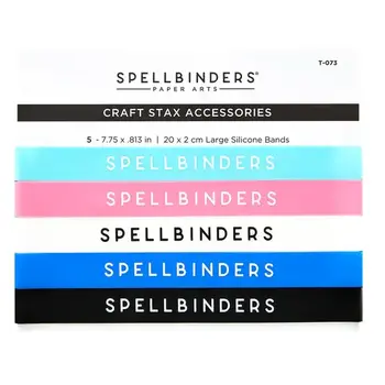 SPELLBINDERS SPELLBINDERS CRAFT STAX SILICONE BANDS LARGE