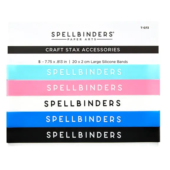 SPELLBINDERS SPELLBINDERS CRAFT STAX SILICONE BANDS LARGE