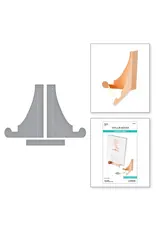 SPELLBINDERS SPELLBINDERS FLORALS THROUGH THE YEAR COLLECTION DIY EASEL ETCHED DIE SET