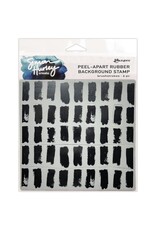 RANGER RANGER SIMON HURLEY CREATE BRUSHSTROKES 6x6 RUBBER BACKGROUND STAMP