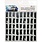 RANGER RANGER SIMON HURLEY CREATE BRUSHSTROKES 6x6 RUBBER BACKGROUND STAMP