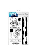 RANGER RANGER SIMON HURLEY CREATE INSPIRED 4x6 CLEAR STAMP SET