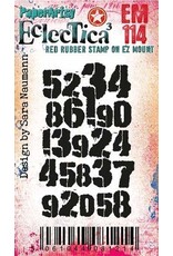PAPER ARTSY PAPER ARTSY SARA NAUMANN ECLECTICA EM114 MINI CLING STAMP
