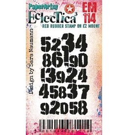 PAPER ARTSY PAPER ARTSY SARA NAUMANN ECLECTICA EM114 MINI CLING STAMP
