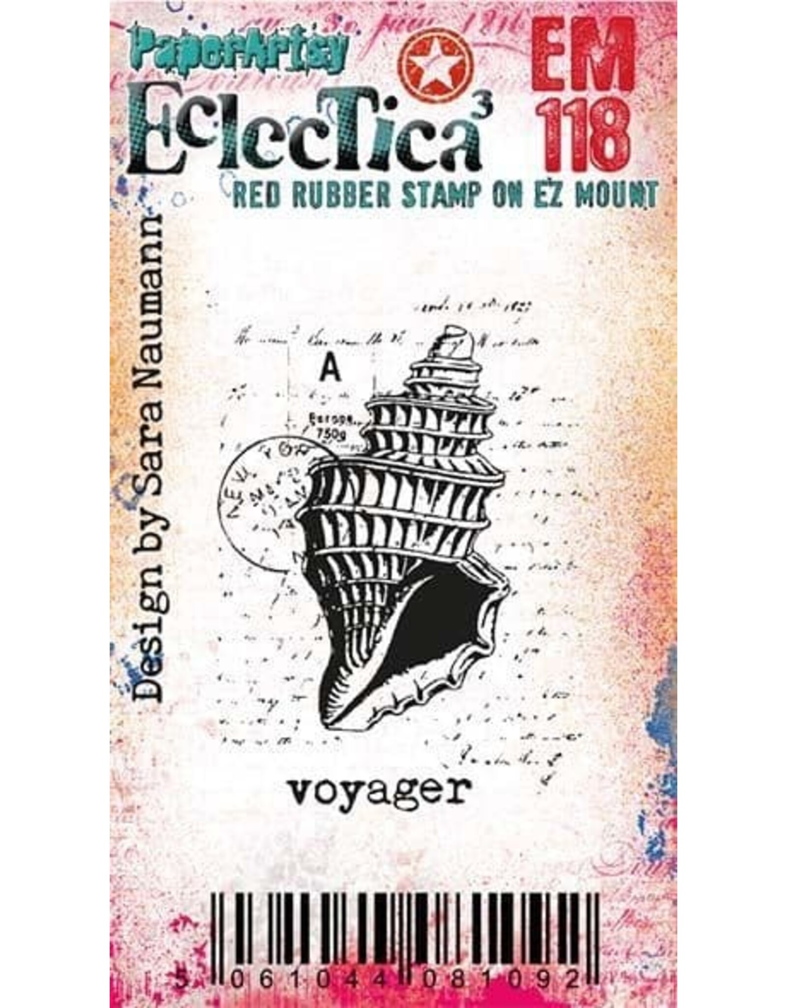 PAPER ARTSY PAPER ARTSY SARA NAUMANN ECLECTICA EM118 MINI CLING STAMP