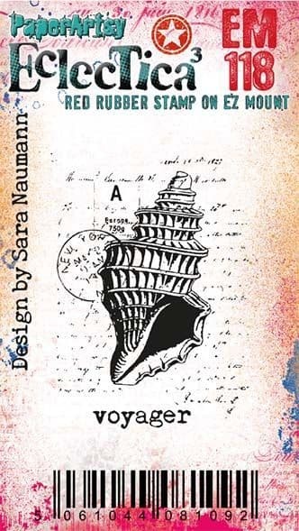 PAPER ARTSY PAPER ARTSY SARA NAUMANN ECLECTICA EM118 MINI CLING STAMP